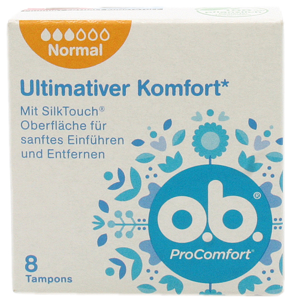 O.B. Tampons de poche pack 8pcs