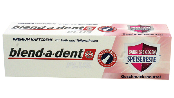 Blend-a-Dent dental adhesive cream 40g crumb prot