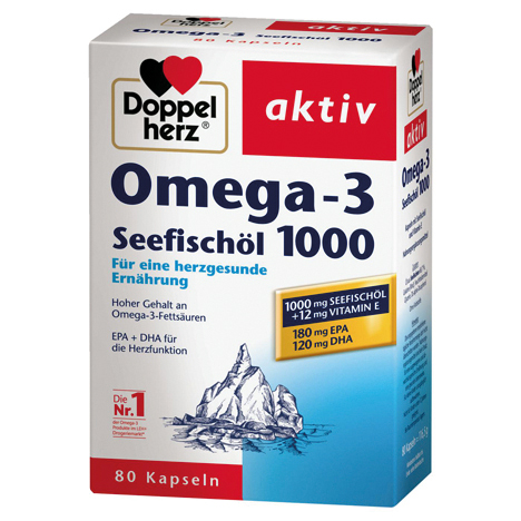 Doppelherz Omega-3 Sea Fish Oil 1000 mg