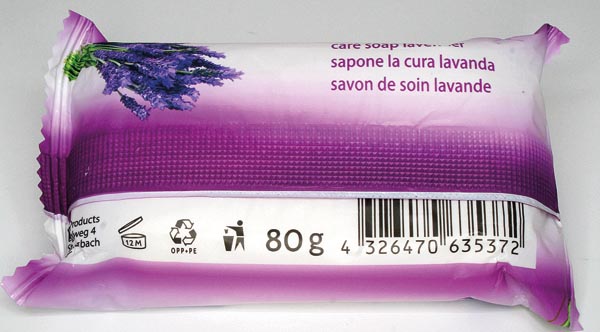 Soap Elina Lavender 80g Bar in Foil