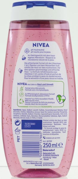 Nivea Dusch 250ml Waterlily & Oil
