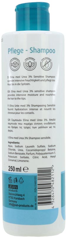 Elina Urea 3% Shampooing 250 ml Sensitive