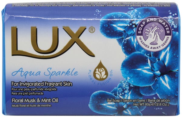 Lux soap bar 80g Aqua Sparkle