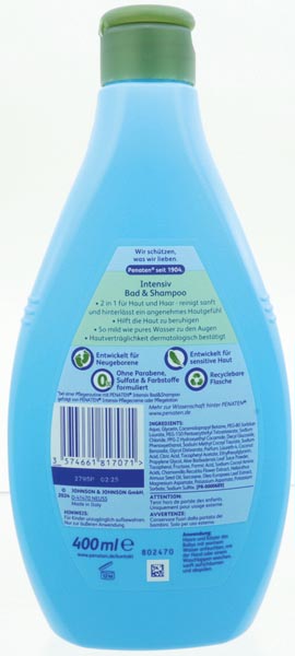 Penaten intensiv bath & shampoo 400ml