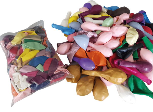 Balloons 100 pieces XL app. 15 assorted colors