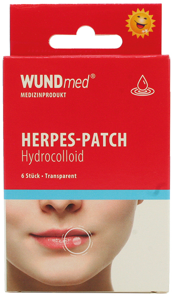 Plasterstips Herpes Patch 15x15mm 6pcs Pack