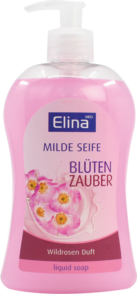 Seife flüssig Elina 500ml Blütenzauber Wildrose