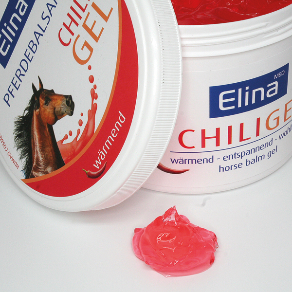 Creme Elina 150ml Pferdebalsam Gel Chilli in Dose