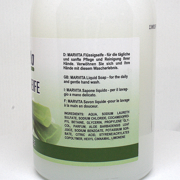 Seife flüssig Marvita 500ml Joghurt & Aloe Vera