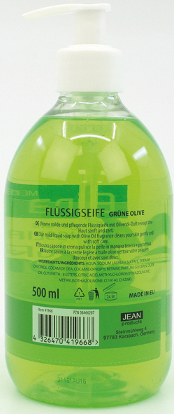 Elina Olive Seife flüssig 500ml mit Spender