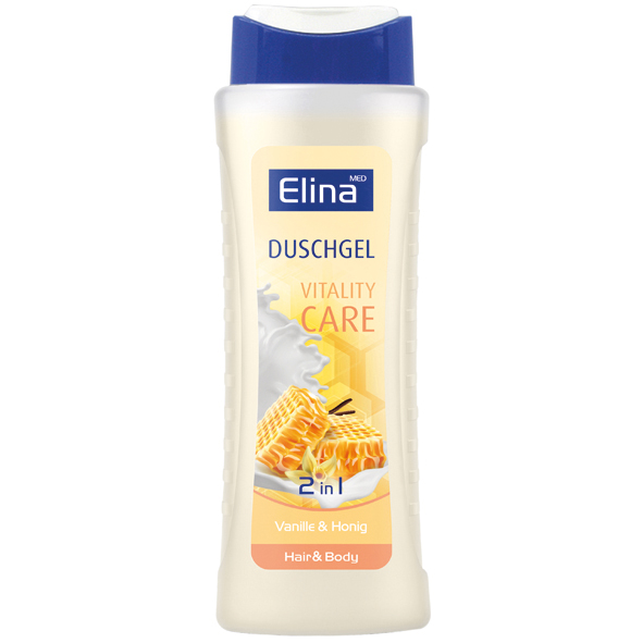 Gel Douche Elina 300 ml Soin Vitalité 2en1