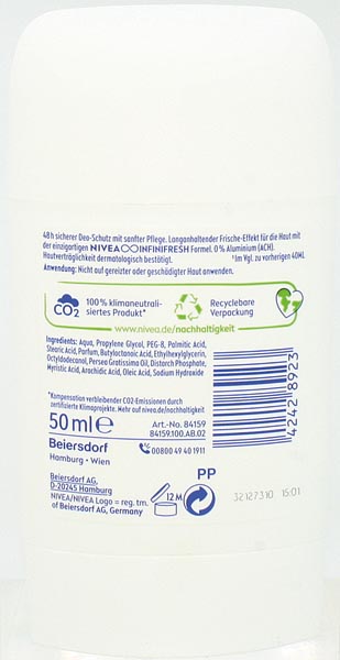 Nivea Deo Stick 50ml Fresh Natural