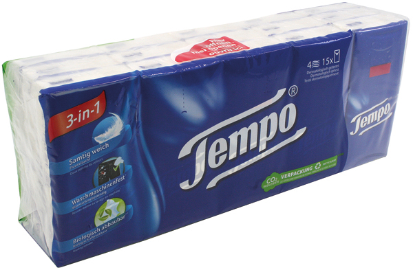 Tempo Tissues 15x10 4 layers