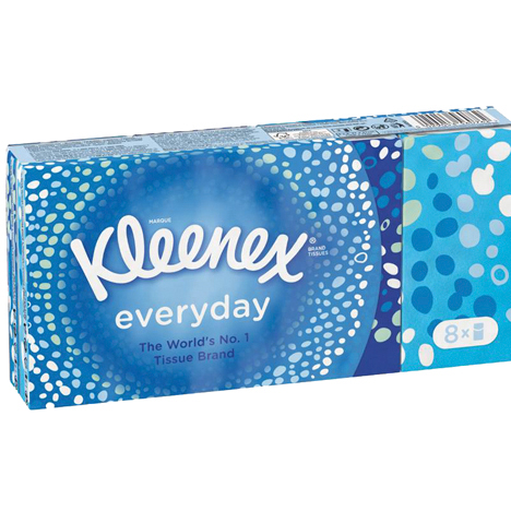 Tissus Kleenex 8x9 Pack