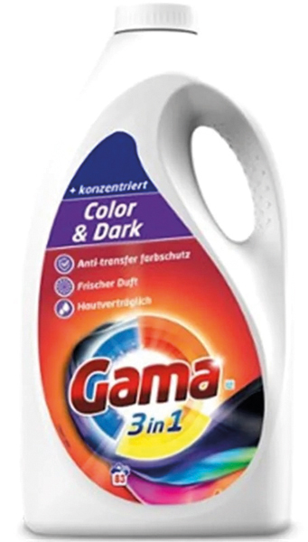 Gama Liquid detergent color 83sc 4.15l