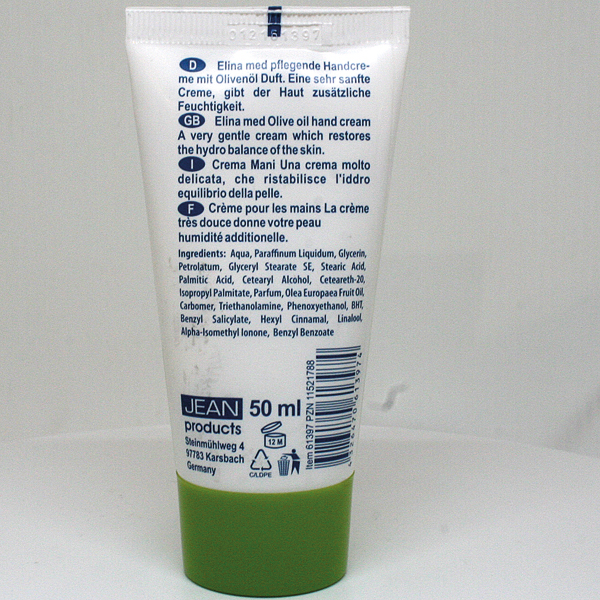 Elina Olive Handcreme 50ml in Tube