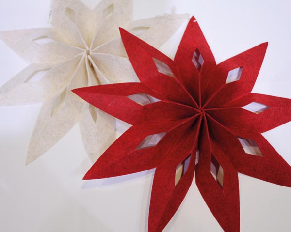 Toller Filzstern XL 40x40x4cm