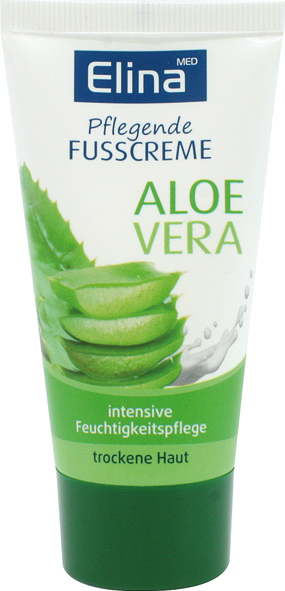 Elina Crème pour les pieds Aloe Vera 50ml en tube