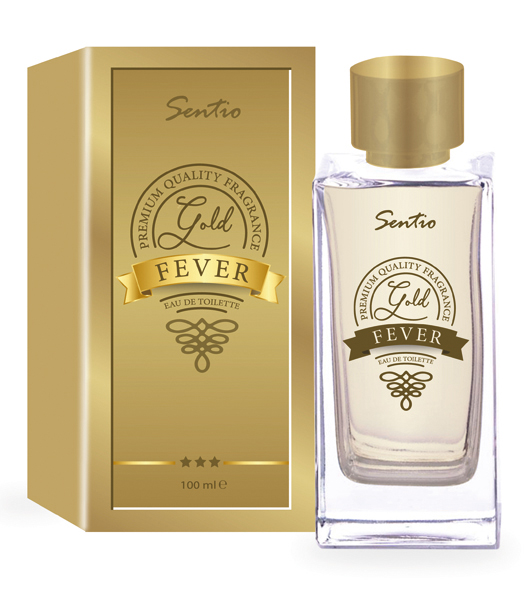 Parfum Sentio 100ml Gold Fever EDP homme