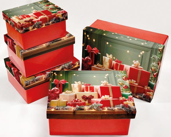 Geschenkboxen 5er-Set