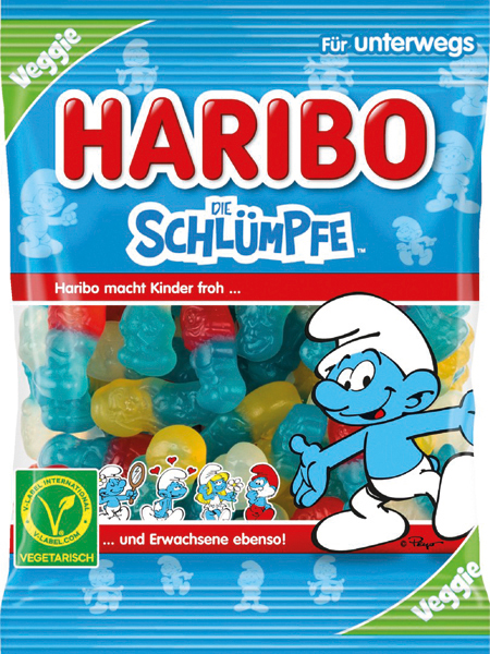 Bombon schtroumpf 100g,