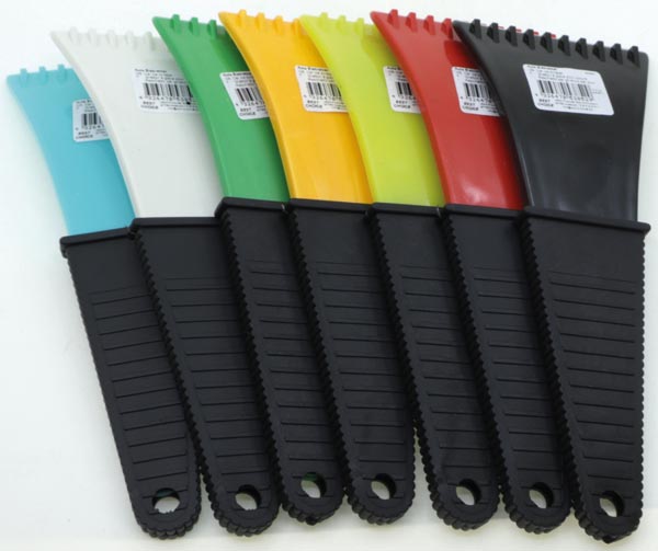 Car ice scraper, assorted colours, 22.5 x 9 cm