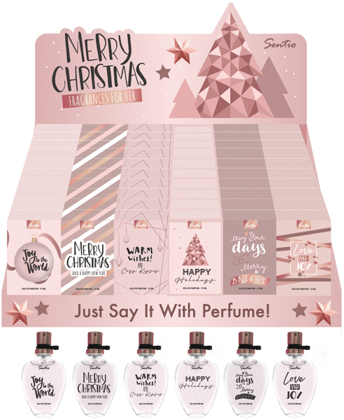 Sentio Merry Christmas 15ml 60er disp. 6 ass