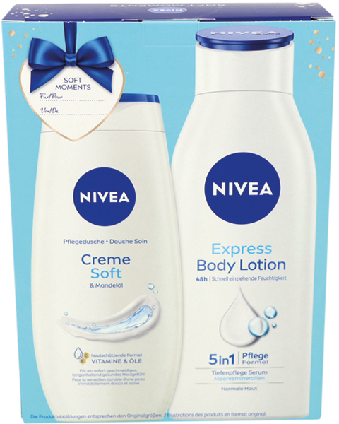 Nivea GP 'Zarte Verwöhnmomente' Dusch 250ml Creme