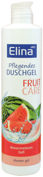 Gel douche Elina 300ml Soins des fruits Pastèque