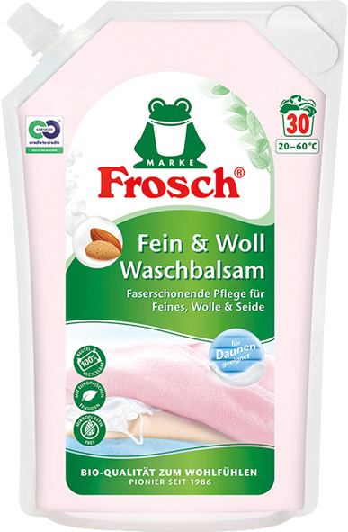 Frosch Flüssig-Waschmittel 30WL Fein-und