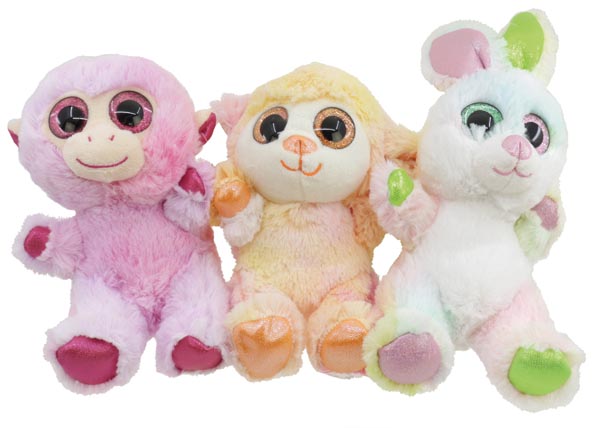 Plüschtiere 18cm Sunkid Glitzer Edition sortiert