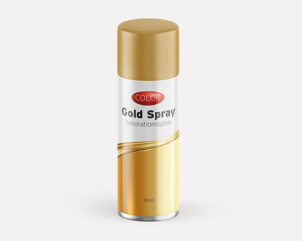 Deco gold spray 85 g / 111 ml 24 pieces in