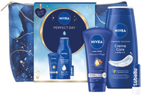 Nivea GP Crème mains "Perfect Day" 75ml + corps