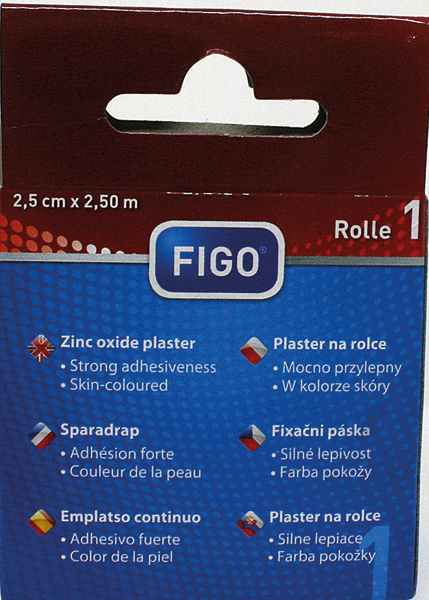 Bandage 2.5cmx2.5m Couleur peau hygiénique