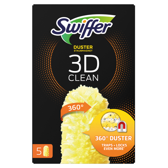 Swiffer Recharge aimant à poussière 5 chiffons