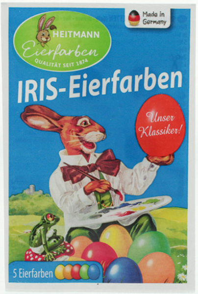 Heitmann´s - IRIS-Eierfarben/6 Farben