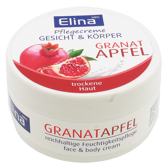 Elina Pomegranate skin care cream 150ml in jar