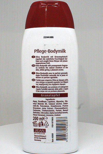 Elina Pomegranate Body Milk 200ml