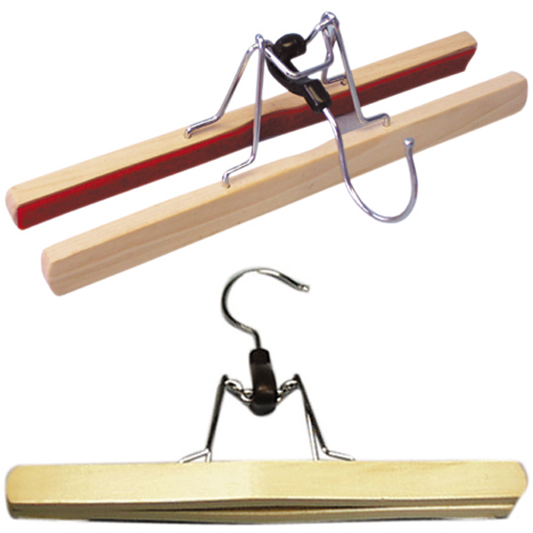 Coat Hanger Trouser Hanger Wooden 25cm