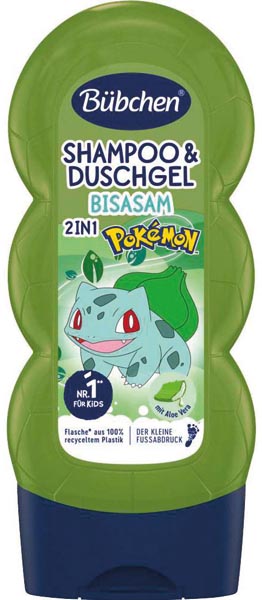 Bübchen Kids shampoo&shower 230ml Pokemon Bisasam