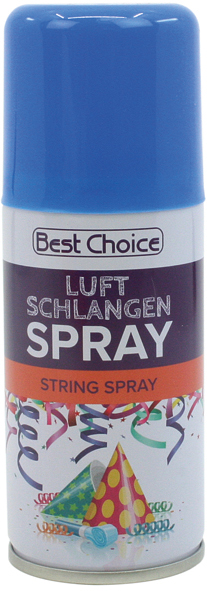 Party Streamer Spray 80ml couleurs vives