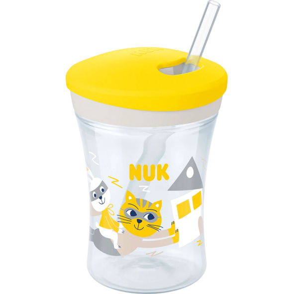 NUK Action Cup 230ml 3 Motive sortiert,12+ m,