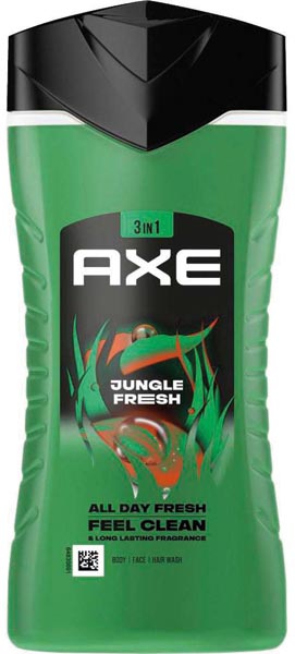 Axe shower Gel 250ml Jungle Fresh