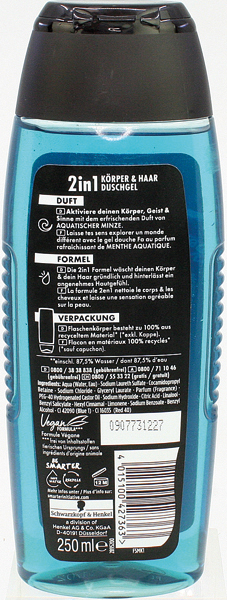 Fa Douche 250ml Homme Kick-Off