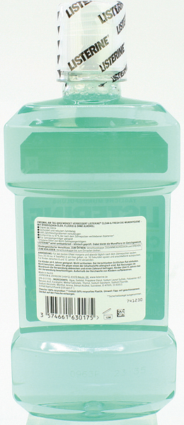 Listerine bain de bouche 500ml Clean&Fresh