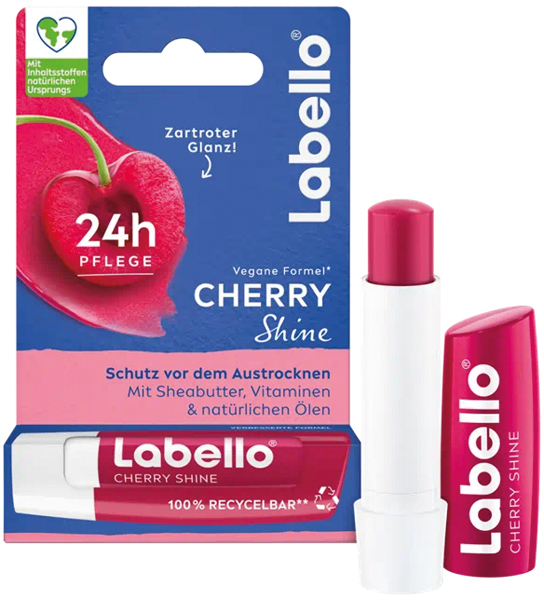 Labello Lip Balm 4.8ml Shine Cherry