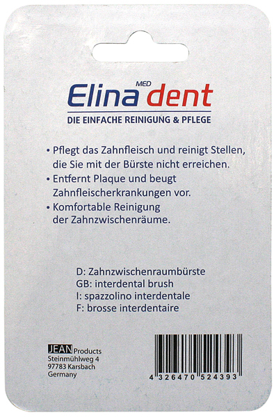 Zahnpflege Interdental Bürste Elina 5er