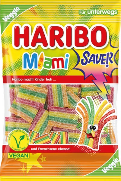 Food Haribo Miami sour 85g