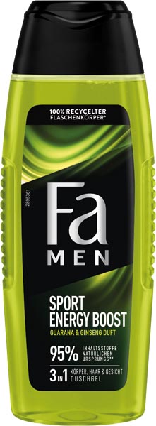 Fa Dusch 250ml Men Sport Energy Boost