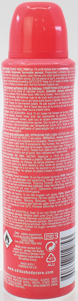 Adidas Déodorant Spray 150ml Fun Sensation